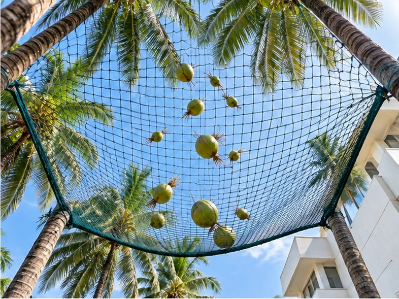 Coconut Fall Arrest Nets